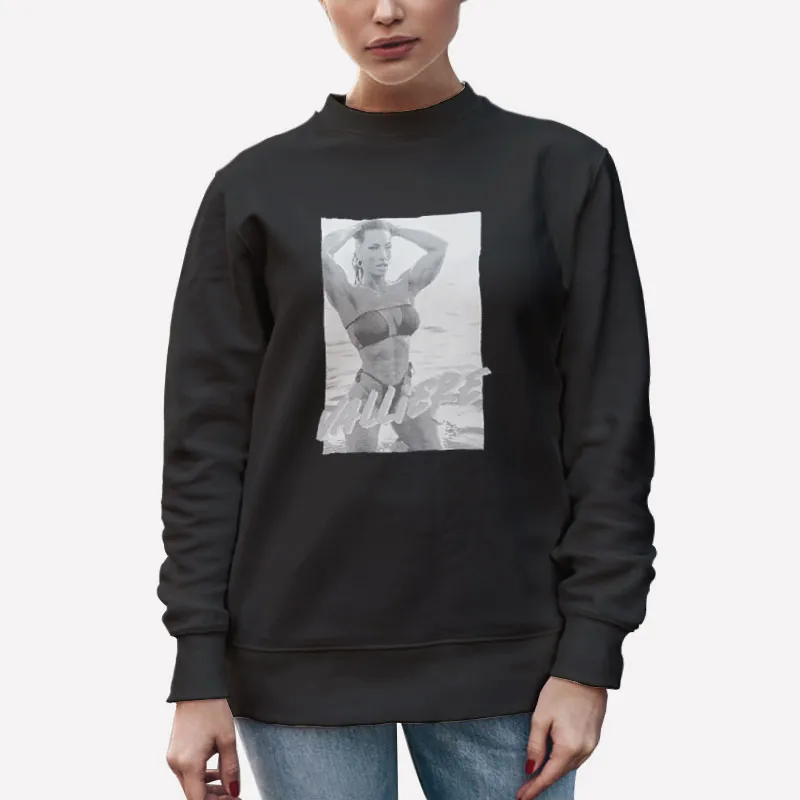 Unisex Sweatshirt Black 90s Vintage Melissa Valliere Shirt