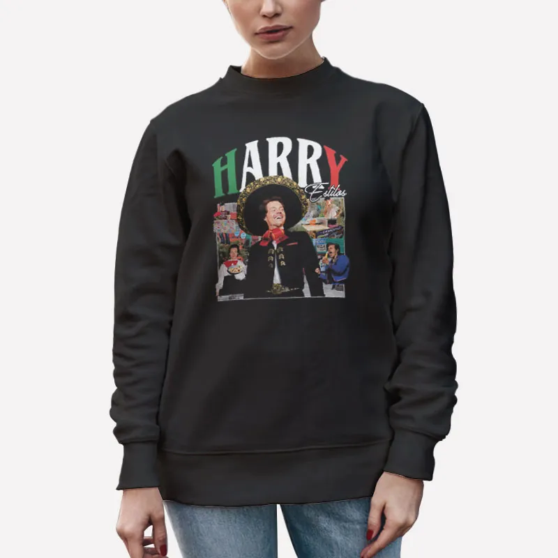 Unisex Sweatshirt Black Anthony Pham Harry Estilos Shirt