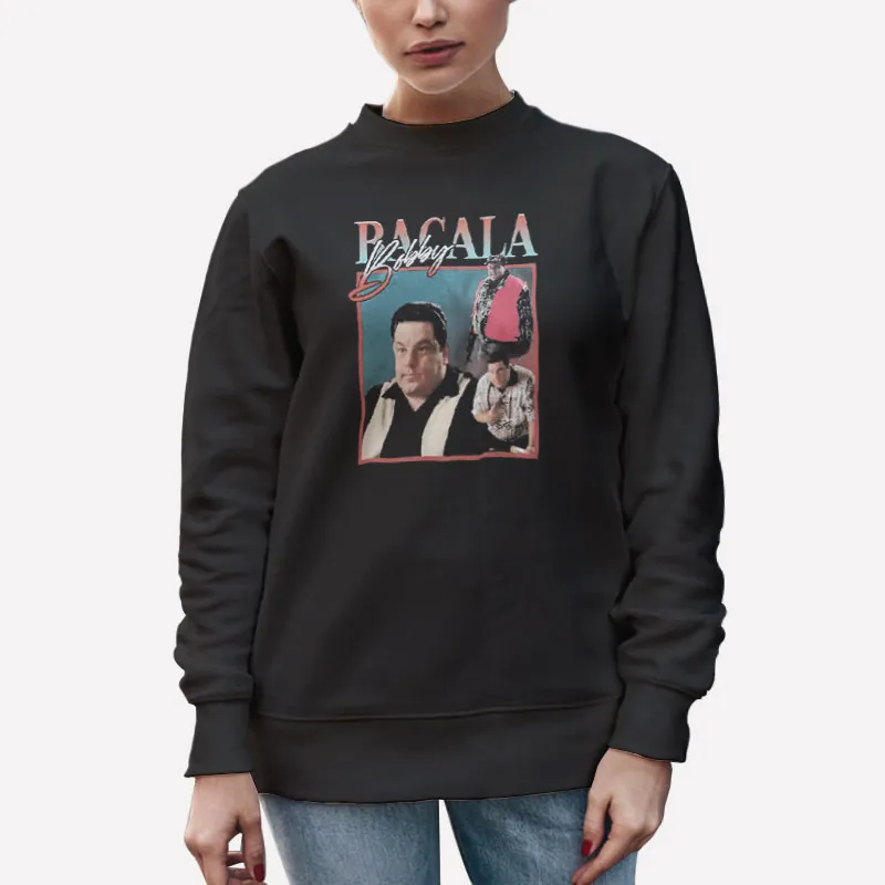 Unisex Sweatshirt Black Bocala Sopranos Bobby Bacala Shirt