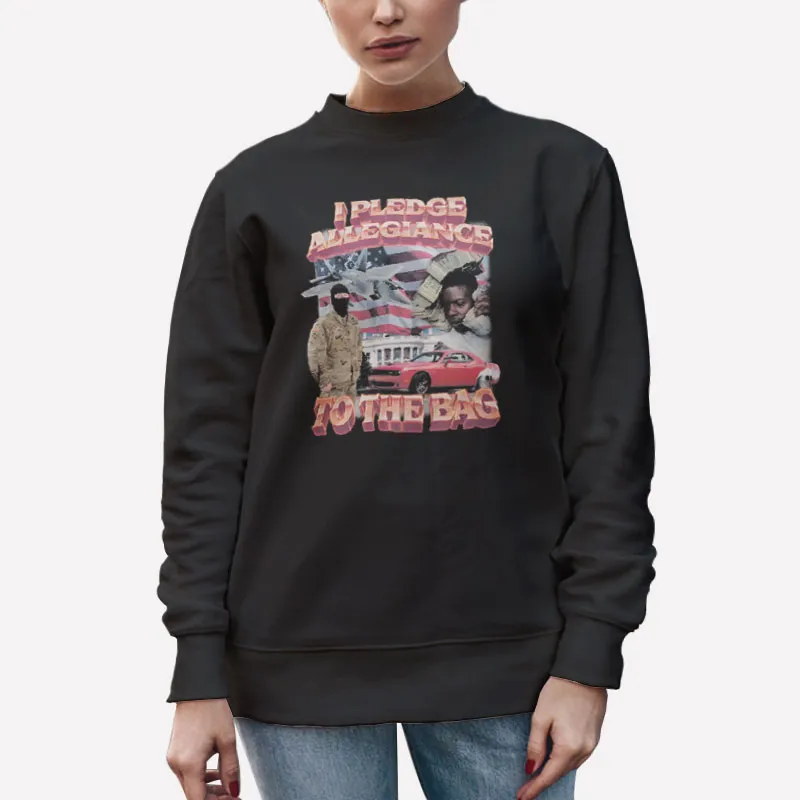 Unisex Sweatshirt Black I Pledge Allegiance To The Bag Swag Shirt