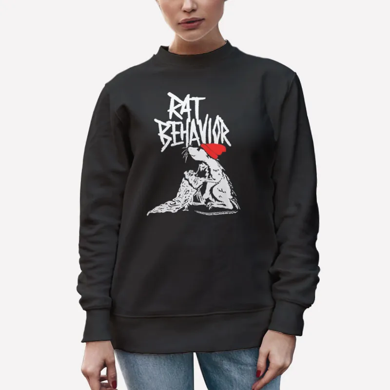 Unisex Sweatshirt Black Julien Solomita Merch Rat Behavior Shirt