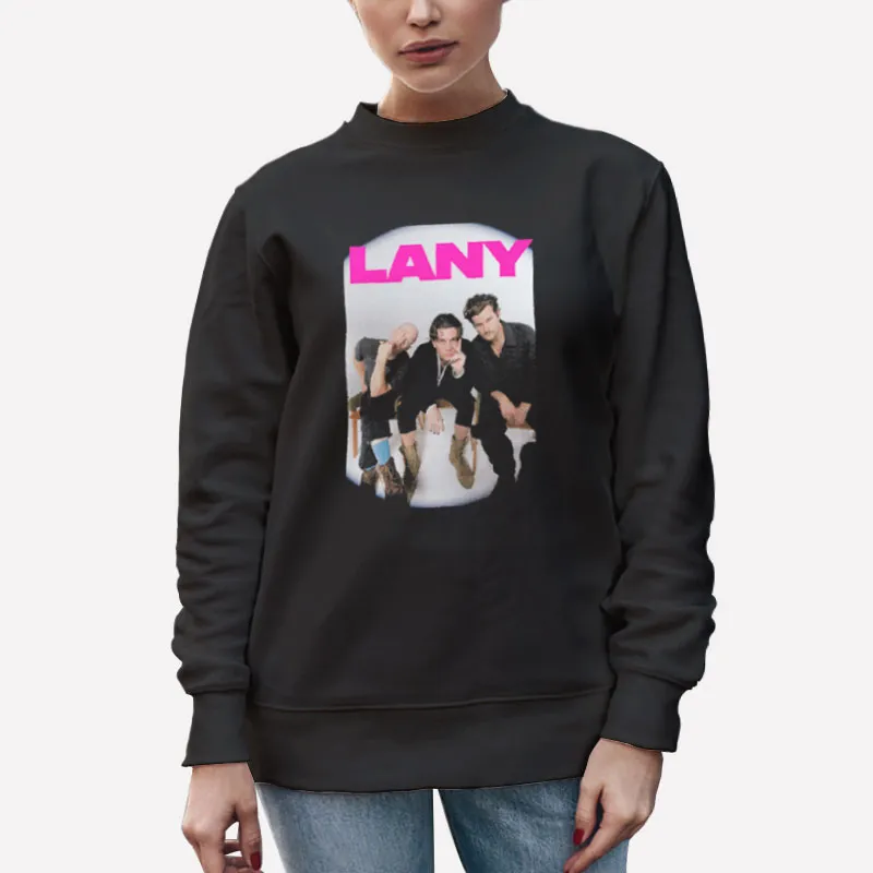 Unisex Sweatshirt Black Lany Merch Vintage Lany Rock Band Shirt