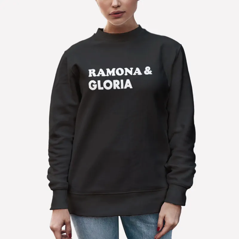 Unisex Sweatshirt Black Maggie Gyllenhaal's Ramona And Gloria Shirt