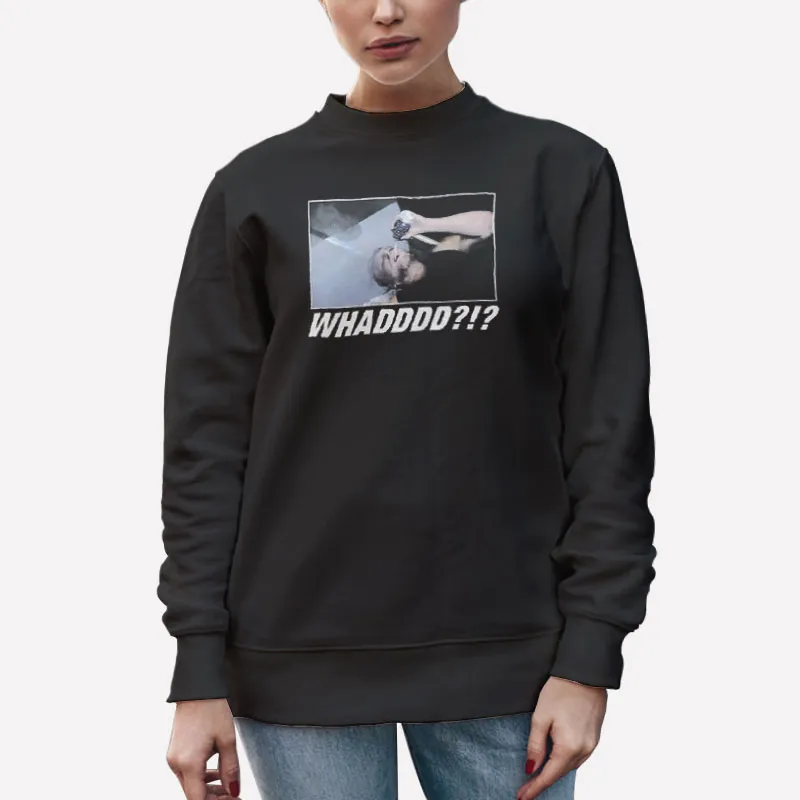 Unisex Sweatshirt Black Pat Mcafee Merch Whadddd Shirt
