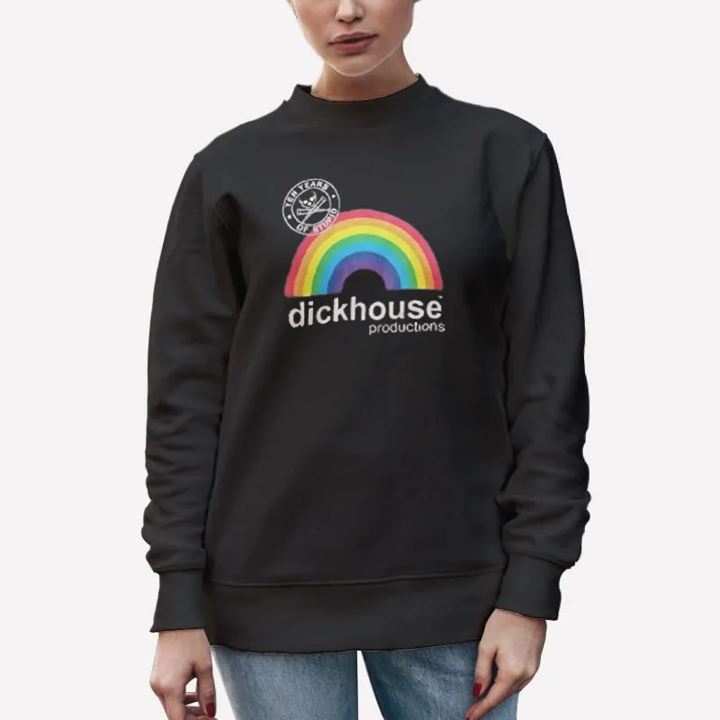 Unisex Sweatshirt Black The Dickhouse Jackass Productions Shirt
