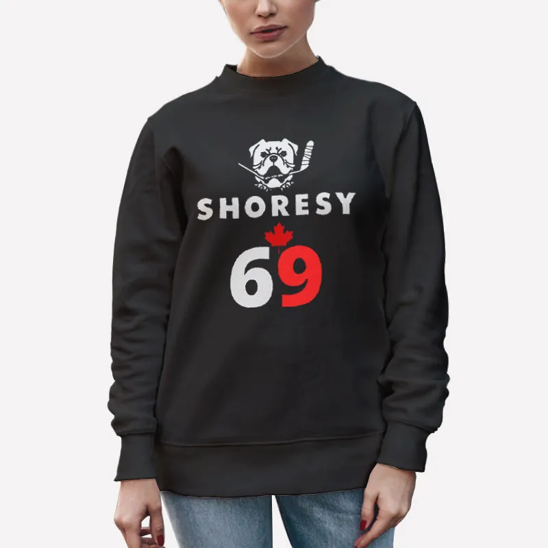 Unisex Sweatshirt Black The Hulu Shoresy 69 Shoresy Logo Shirt