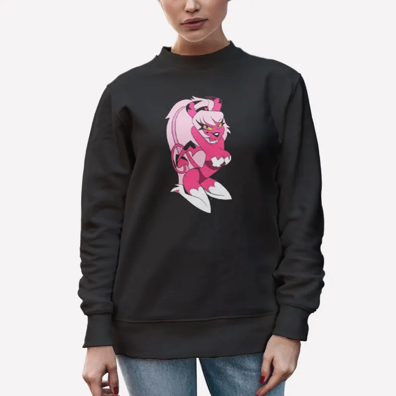 Unisex Sweatshirt Black The Sharkrobot Vivziepop Shirt