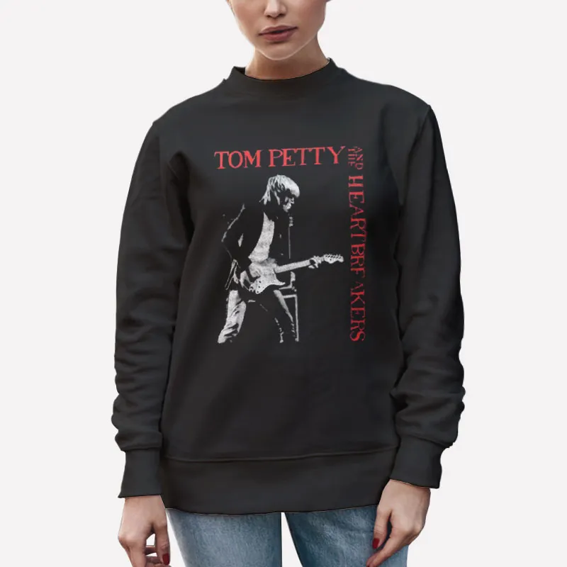 Unisex Sweatshirt Black Tom Petty Merch And The Heartbreakers Shirt