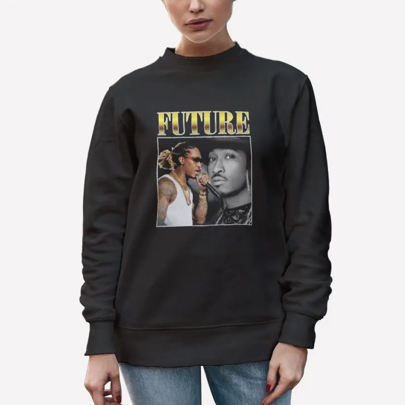 Unisex Sweatshirt Black Vintage Future Rapper Future Shirt