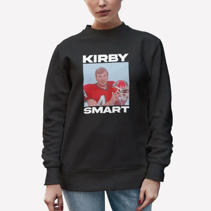 Unisex Sweatshirt Black Vintage Georgia Football Kirby Smart Sweatshirt