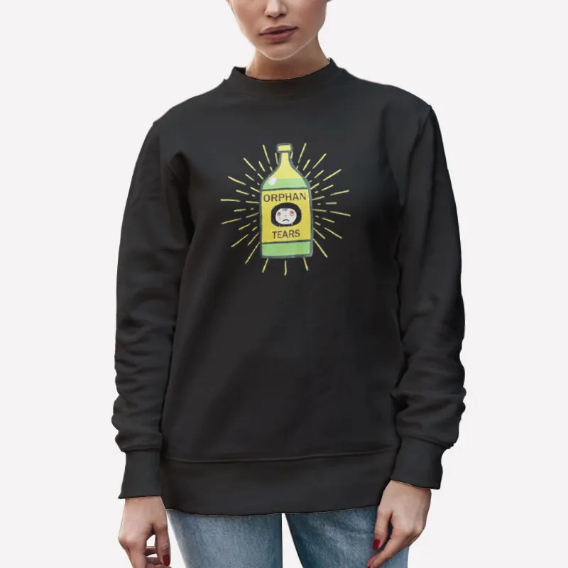 Unisex Sweatshirt Black Your Favorite Martian Merch Orphan Tears Shirt