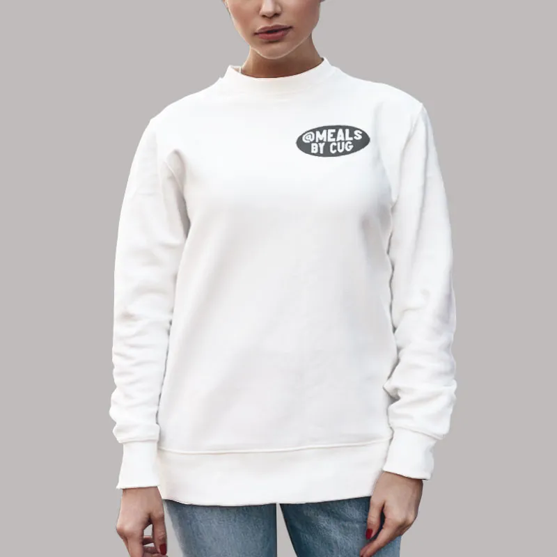 Unisex Sweatshirt White Meals By Cug Merch Gotta Dc Shirt