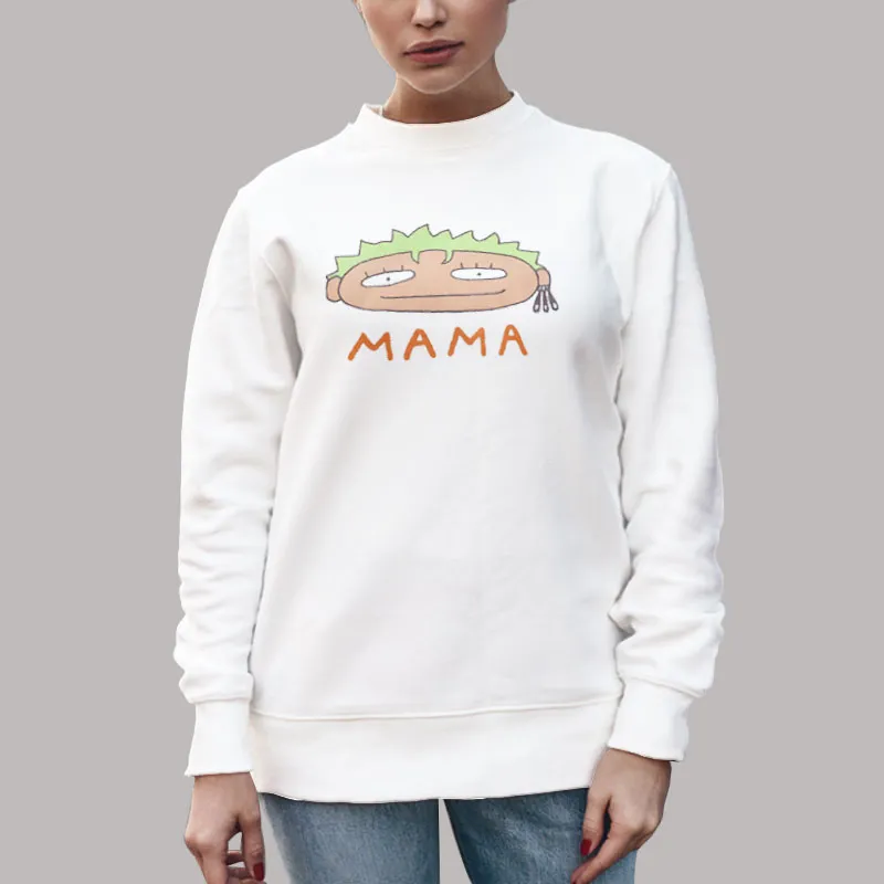 Unisex Sweatshirt White The Best Zoro Mama Shirt