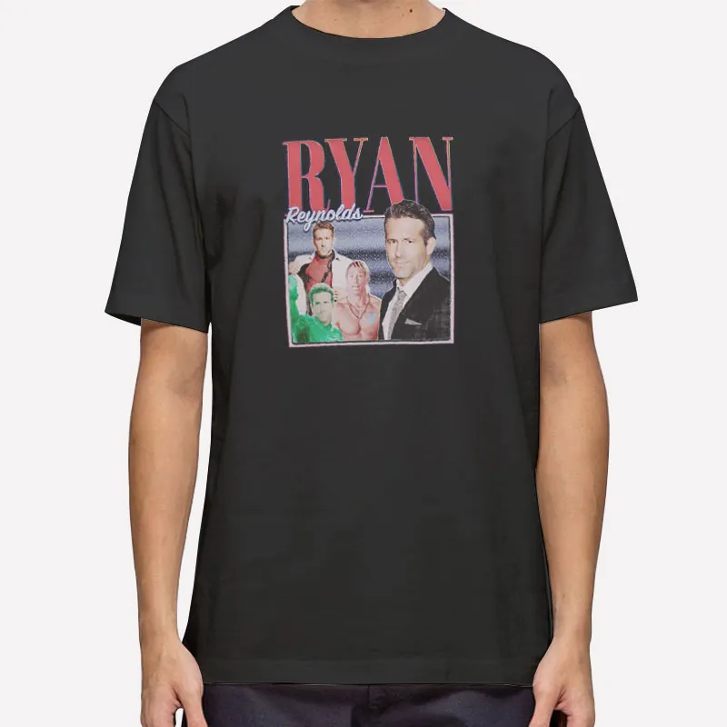 Vintage 90s Bootleg Ryan Reynolds Shirt