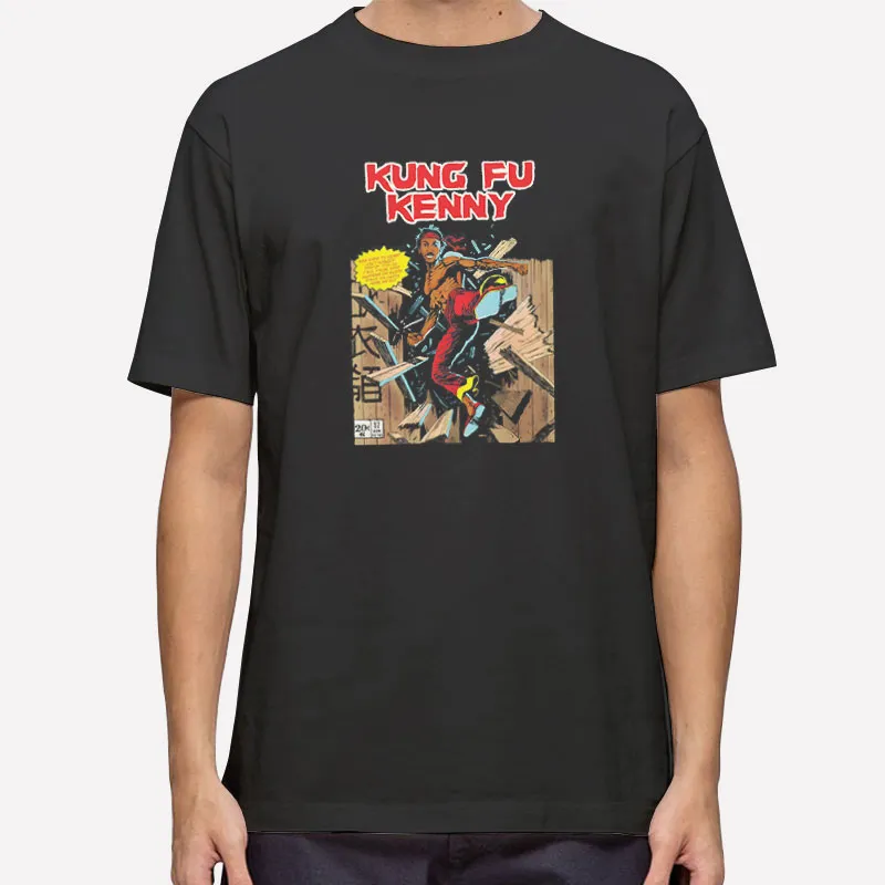 Vintage 90s Kendrick Lamar Inspired Kung Fu Kenny Shirt