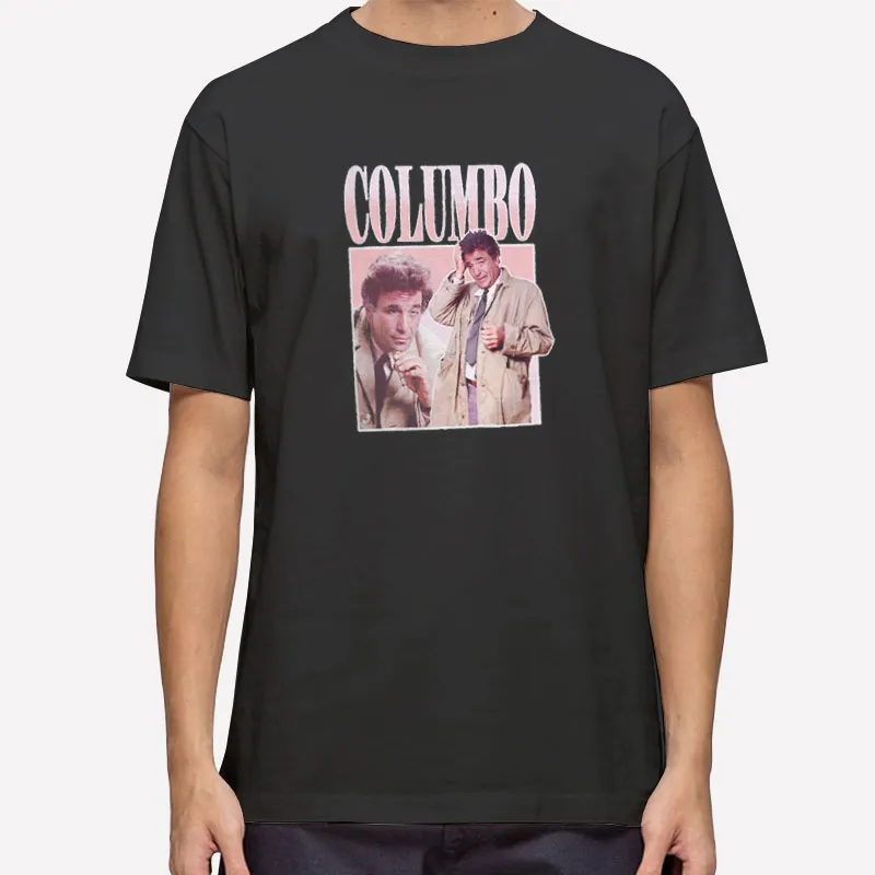 Vintage 90s Retro Tv Series Columbo Shirt