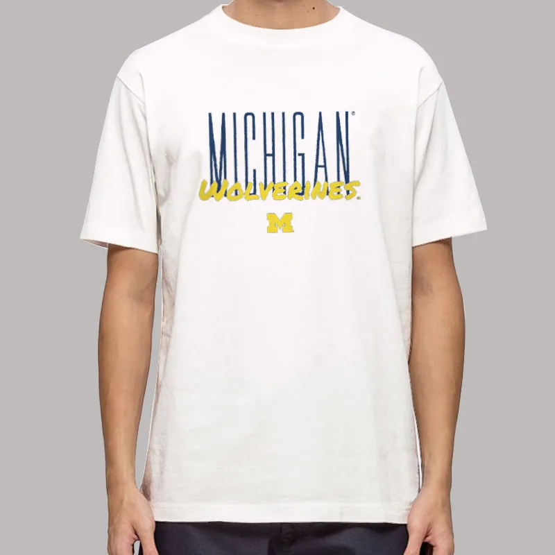 Vintage It's Great To Be A Michigan Wolverine Shirt
