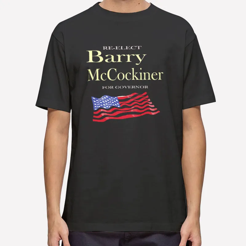 Vintage Re Elect Barry Mccockiner Shirt
