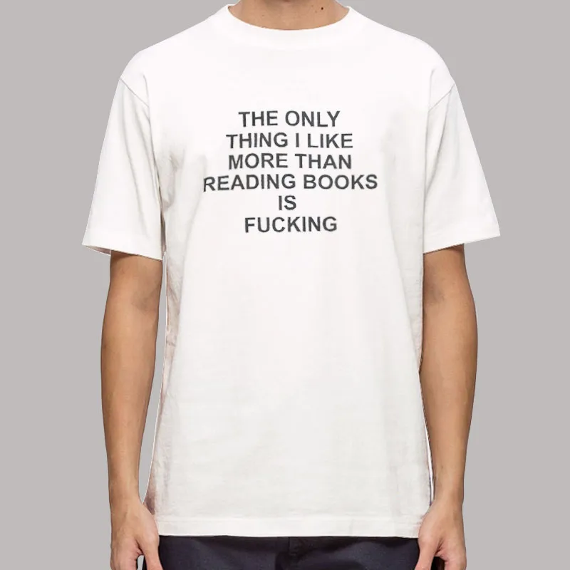 Vintage The Only Thing I Like More Than Reading Books Shirt