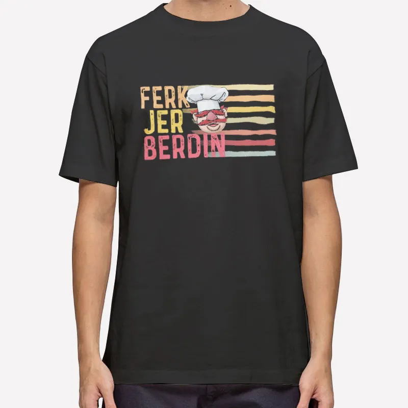 Vintage The Swedish Chef Ferk Jer Berdin Tshirt