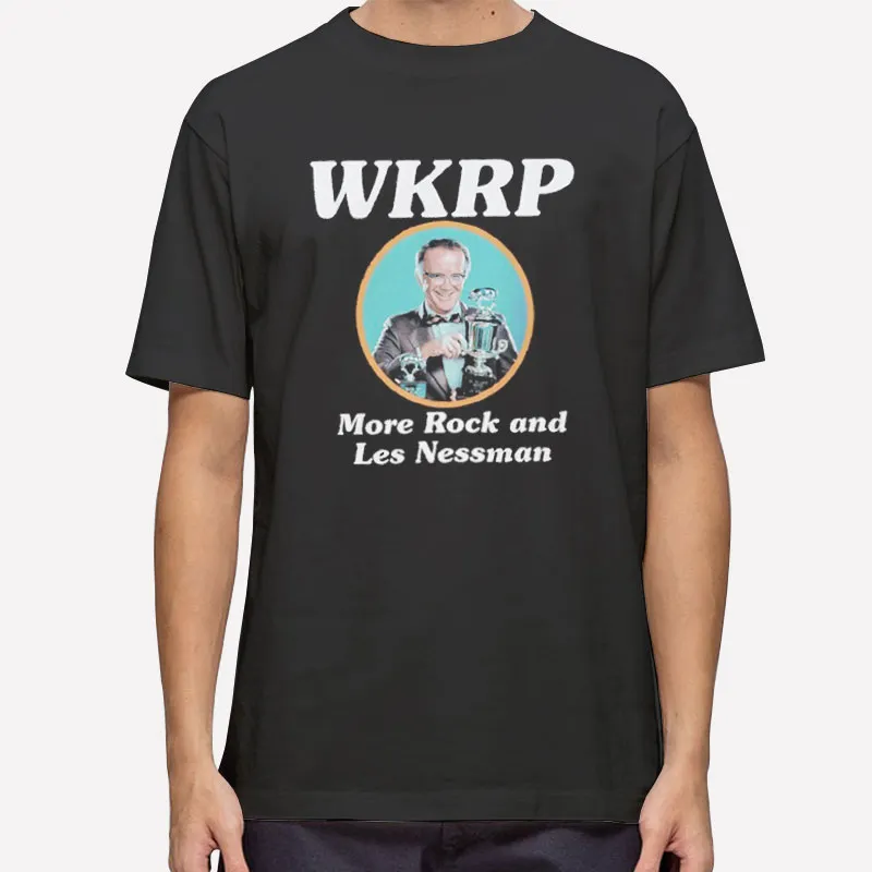 Wkrp More Rock And Les Nessman Shirt