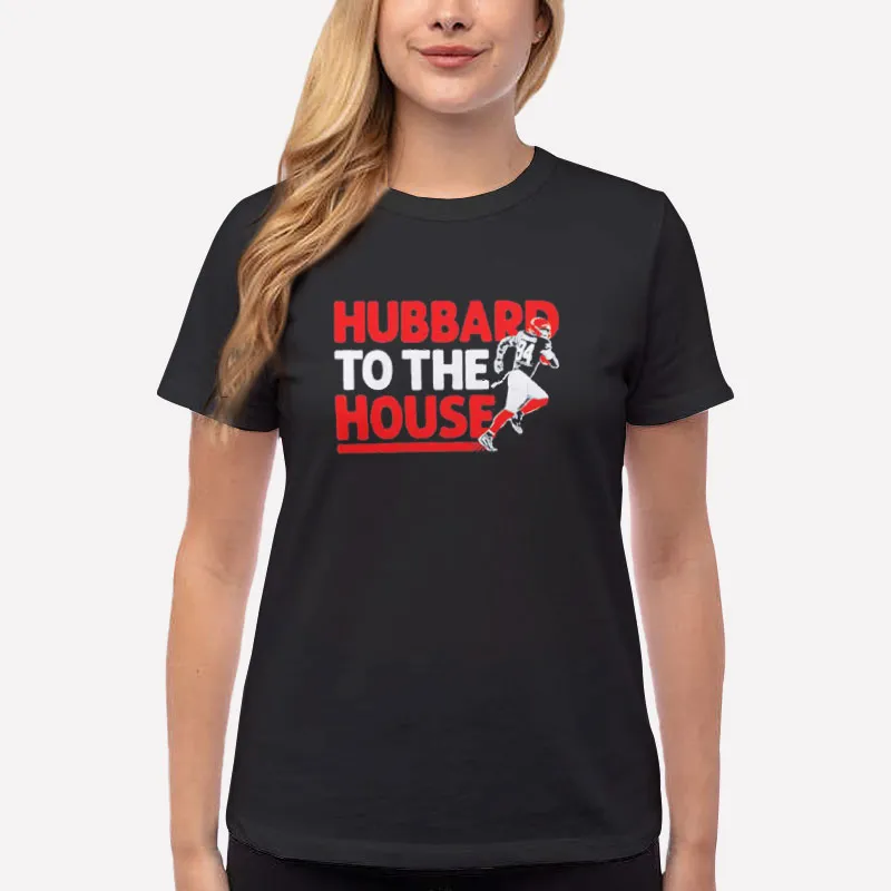 Women T Shirt Black Cincinnati Bengals Sam Hubbard House Shirt