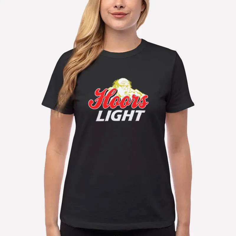 Women T Shirt Black Hoors Light Parody Funny Hoors Shirt