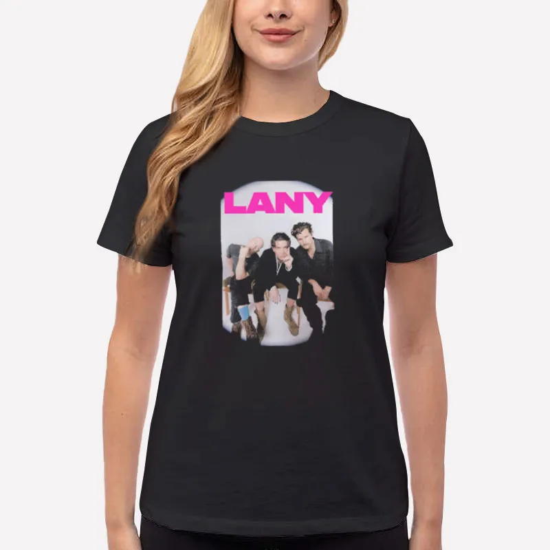 Women T Shirt Black Lany Merch Vintage Lany Rock Band Shirt