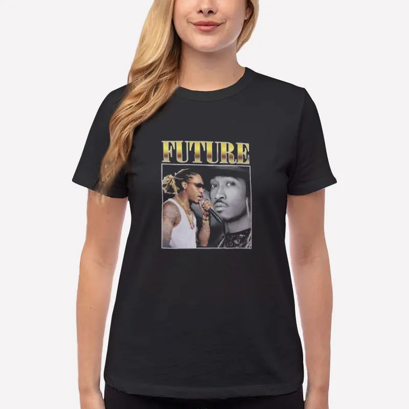 Women T Shirt Black Vintage Future Rapper Future Shirt