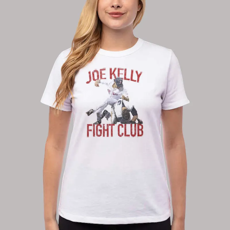 Women T Shirt White Vintage Joe Kelly Shirt