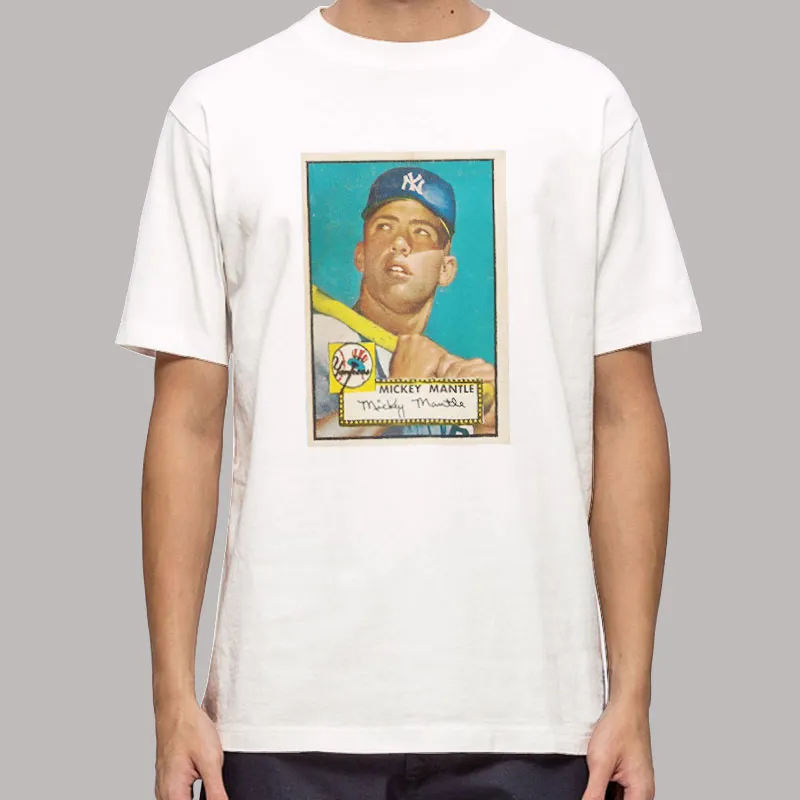 1952 Topps Mickey Mantle Shirt