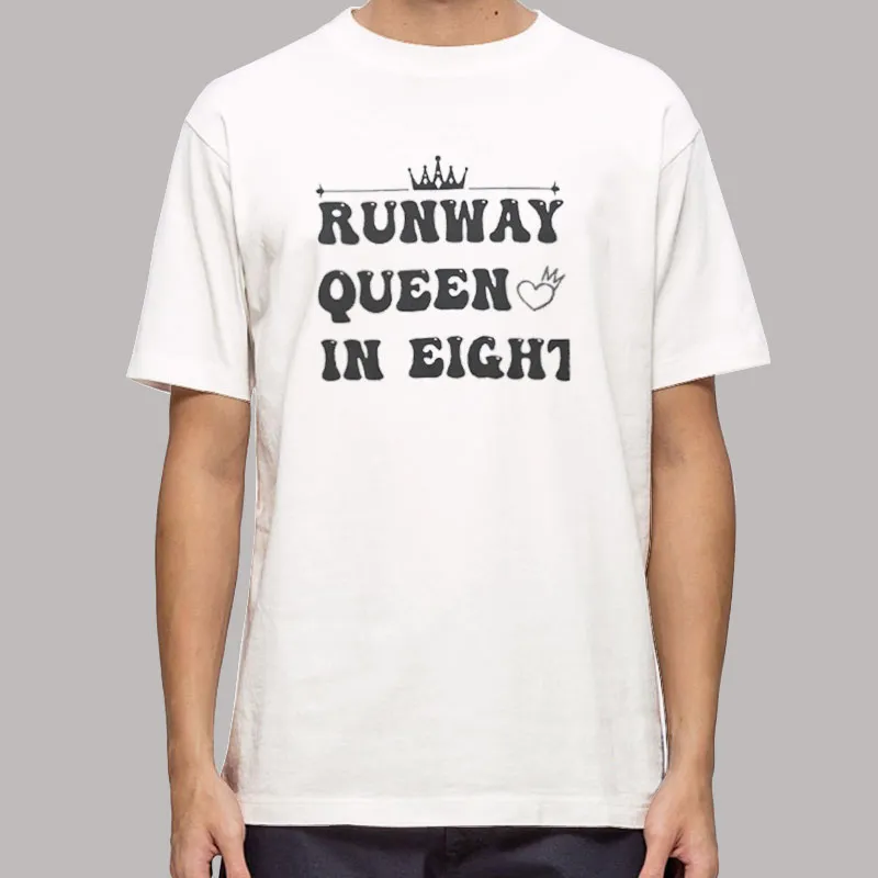 80s Vintage Runway Queen In Eight Tees Shirt