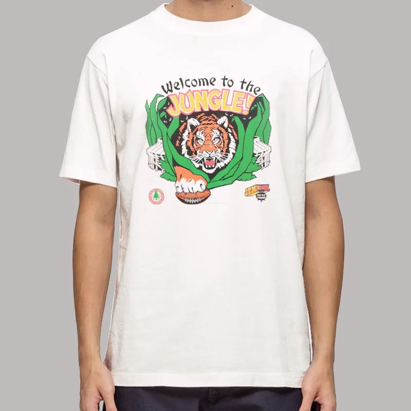 Bengals Welcome To The Jungle 1989 Bengals Sign Shirt