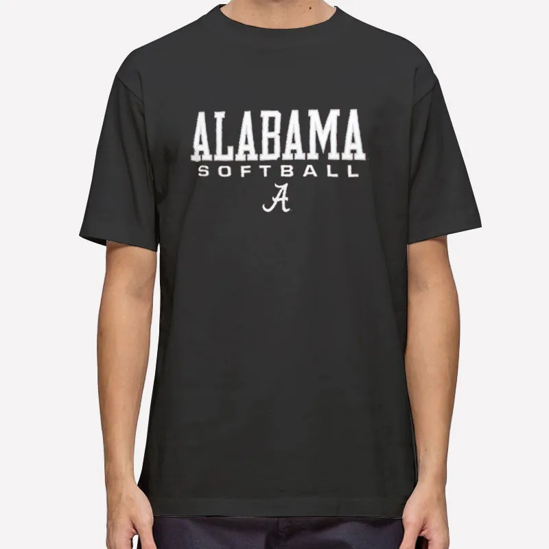 Crimson Tide Big Alabama Softball Shirt