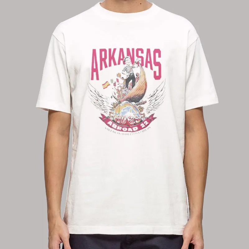 Eric Musselman Arkansas Hogs Abroad Shirt