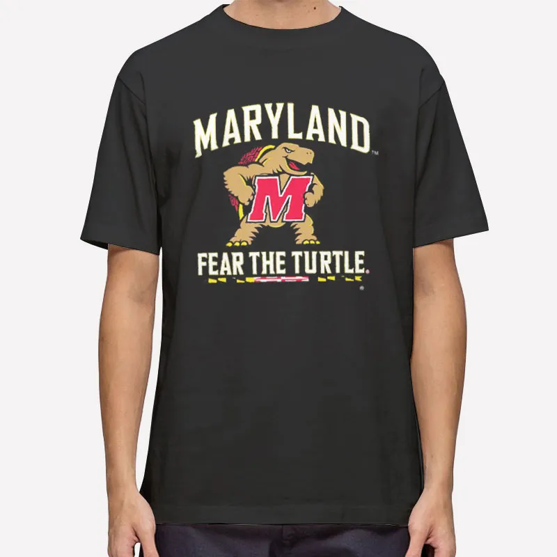 Fear The Turtle Maryland Terrapins Mascot Shirt