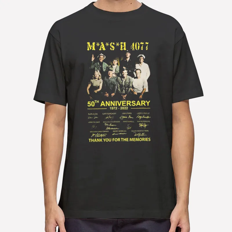 Funny Mash 4077 Signature Mash 50th Anniversary Shirt