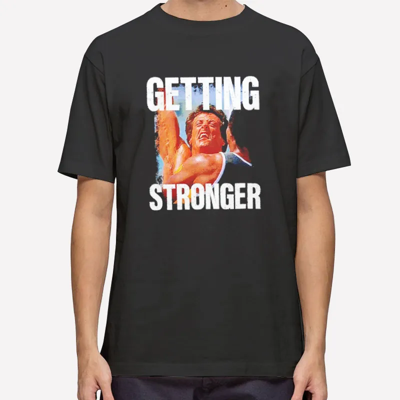Getting Stronger Rocky Balboa Shirt