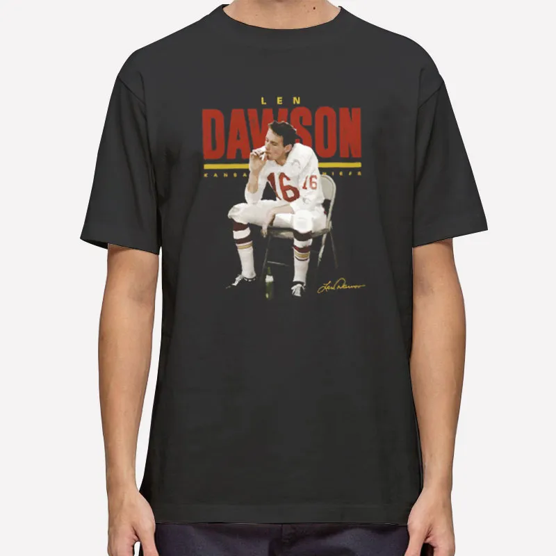 Kansas City Chiefs Len Dawson T Shirt