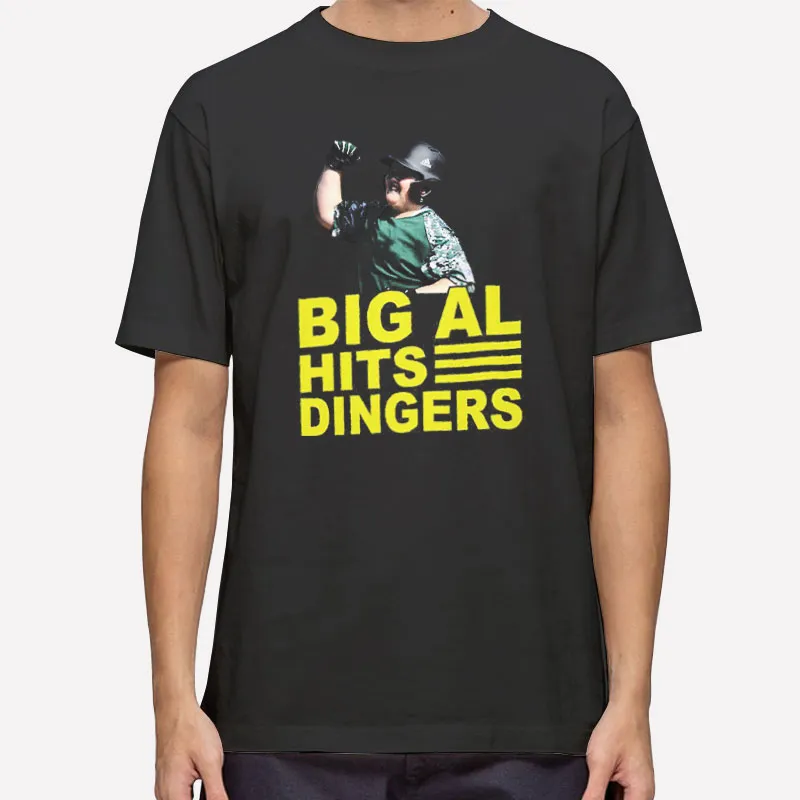 Little League Boys Big Al Hits Dingers Shirt