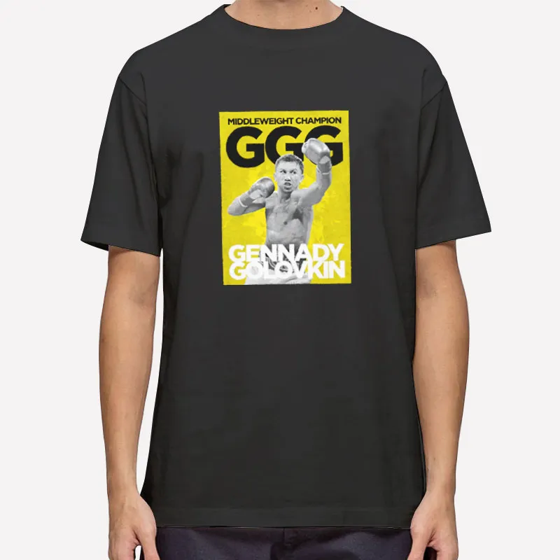 Middleweight Champion Gennady Golovkin Ggg T Shirt
