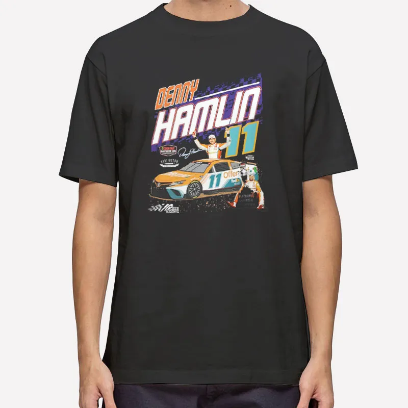 Nascar Driver Denny Hamlin Merchandise Shirt