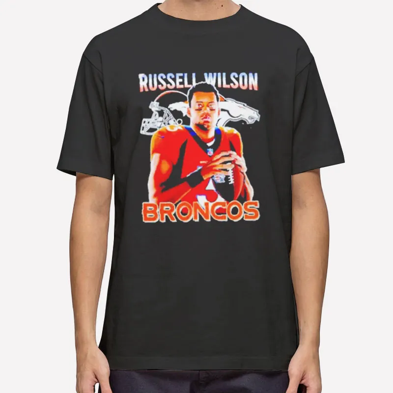 New Era Denver Russell Wilson Broncos Shirt
