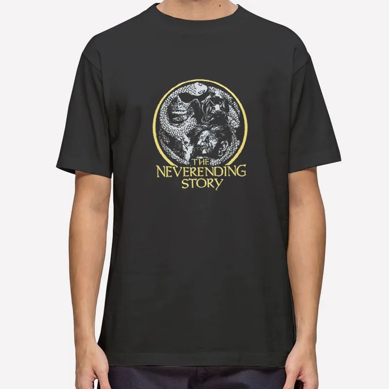 Retro The Neverending Story T Shirt