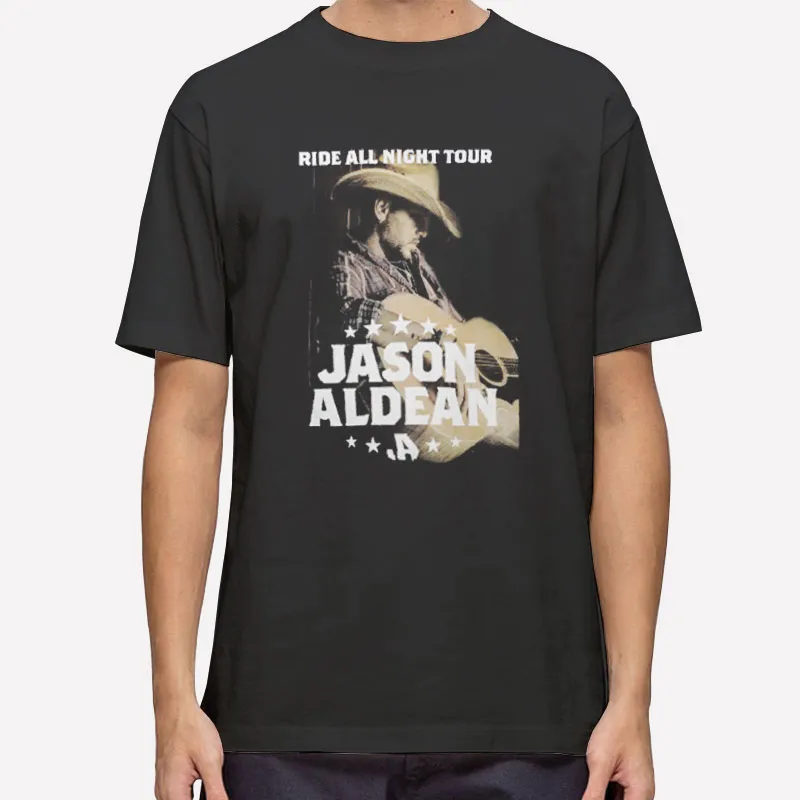 Ride All Night Tour Jason Aldean Shirts