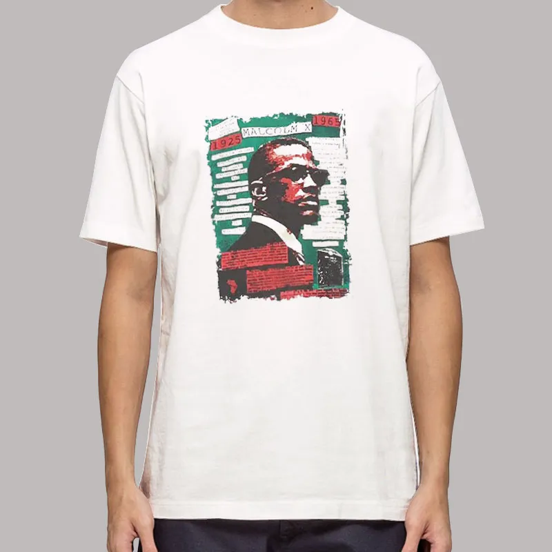 Rue's Malcolm X Shirt Euphoria Season 2 Shirt