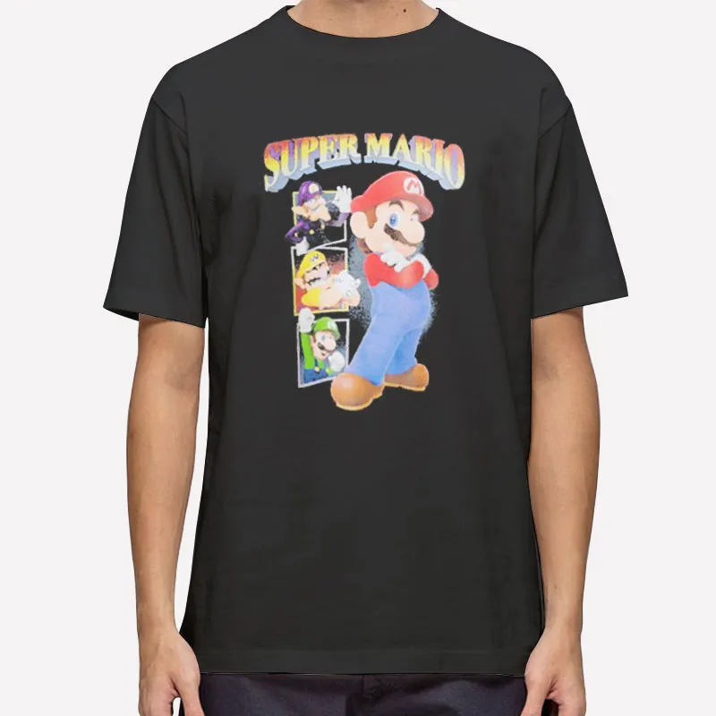 Super Mario Bros Marios Shirt