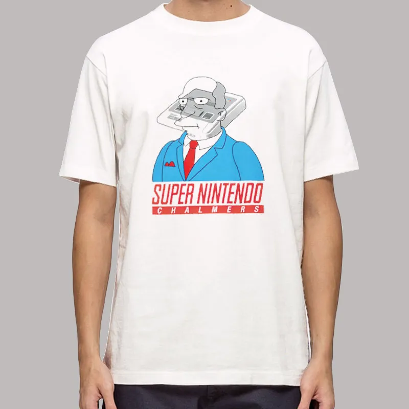 Supernintendo Chalmers Simpson Shirt