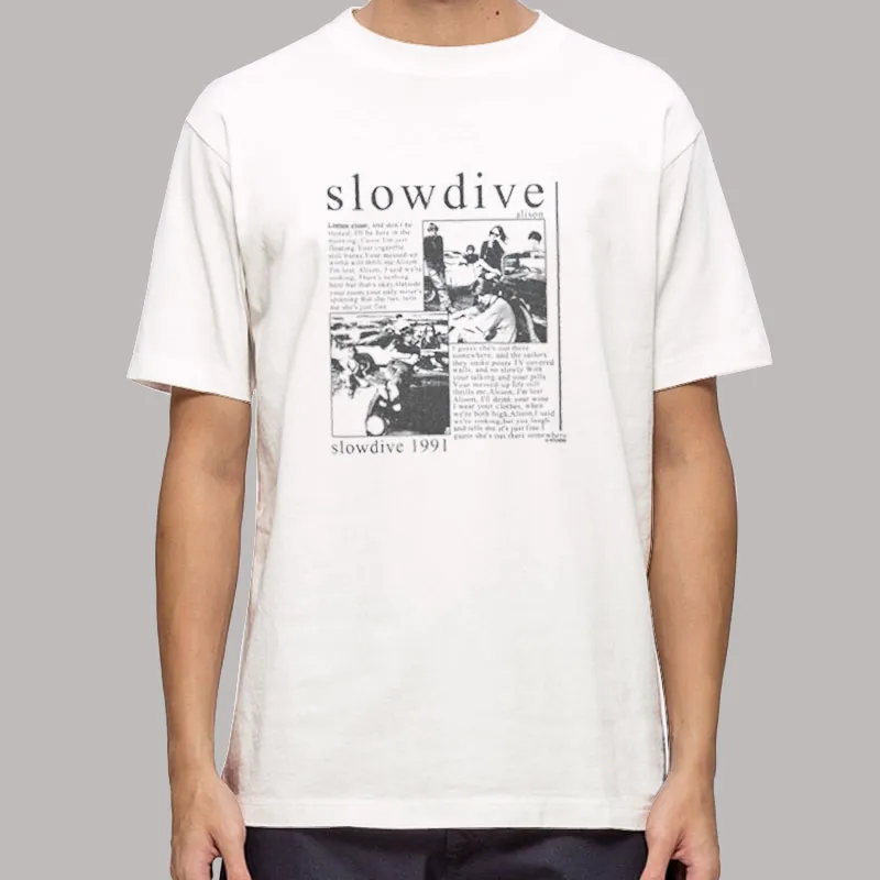 The Aprilskies 90s Slowdive T Shirt