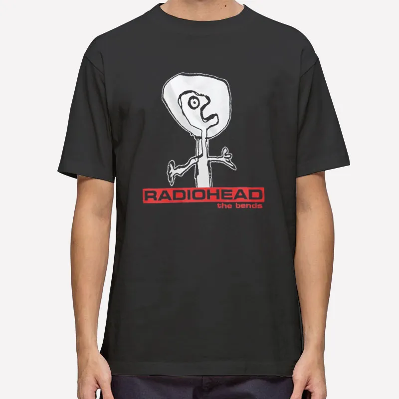The Bends Radiohead Scribble T Shirt